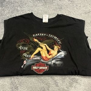 Harley Davidson cutoff